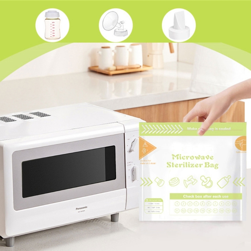 10 Sheets/set Reusable Microwa - Zwitsal Baby Products ulasan dan harga