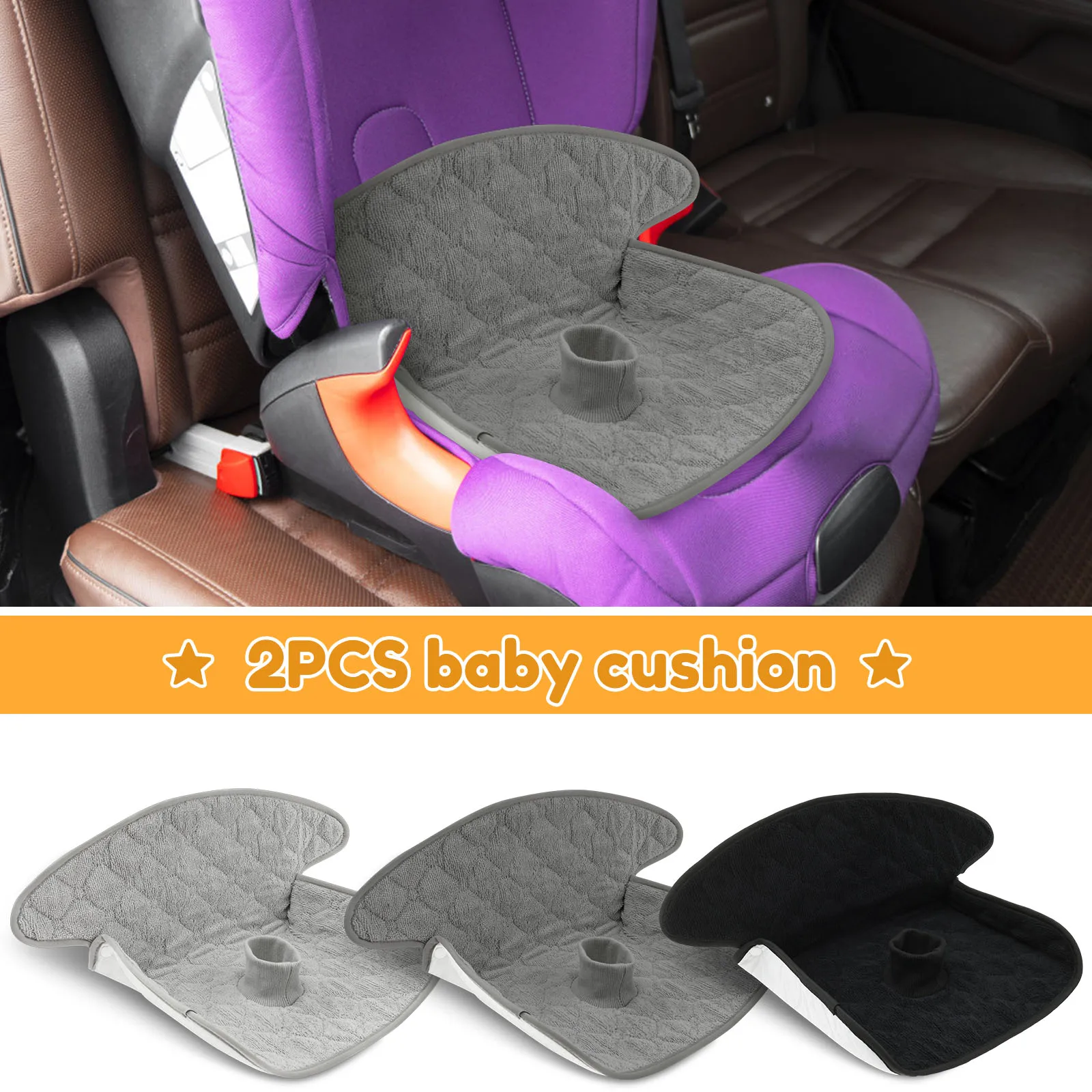 2 Pcs Baby Piddle Pad Polyeste - Infant Car Seat Cover ulasan dan harga