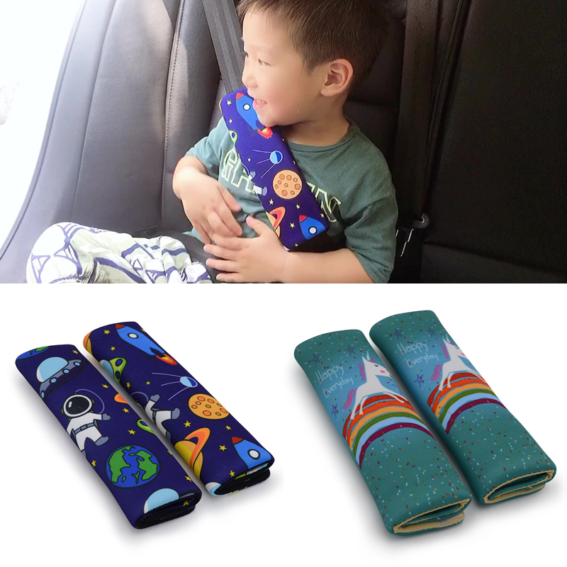 2Pcs Cute Car Auto Safety Seat - Infant Car Seat Cover ulasan dan harga
